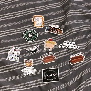 Friends tv series stickers